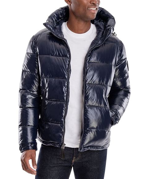 mens puffer jacket michael kors|michael kors winter puffer coats.